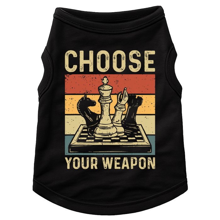 Choose Your Weapon Gag Chess Doggie Tank