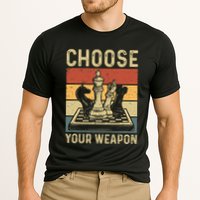 Choose Your Weapon Gag Chess Performance Shirt