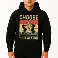 Choose Your Weapon Gag Chess Hoodie