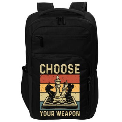 Choose Your Weapon Gag Chess Impact Tech Backpack