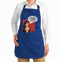 Carry Yourself With The Confidence Of A Mediocre White Man Full-Length Apron With Pockets