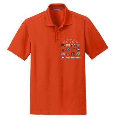 Choose Your Weapon Online Clothes Computer Video Game Geek Cute Gift Dry Zone Grid Polo