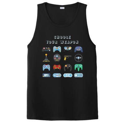 Choose Your Weapon Online Clothes Computer Video Game Geek Cute Gift PosiCharge Competitor Tank