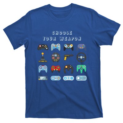 Choose Your Weapon Online Clothes Computer Video Game Geek Cute Gift T-Shirt