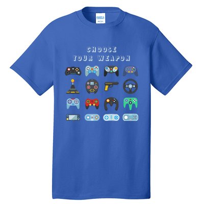 Choose Your Weapon Online Clothes Computer Video Game Geek Cute Gift Tall T-Shirt