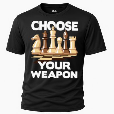 Choose Your Weapon Chess Player Chess Lover Performance Shirt