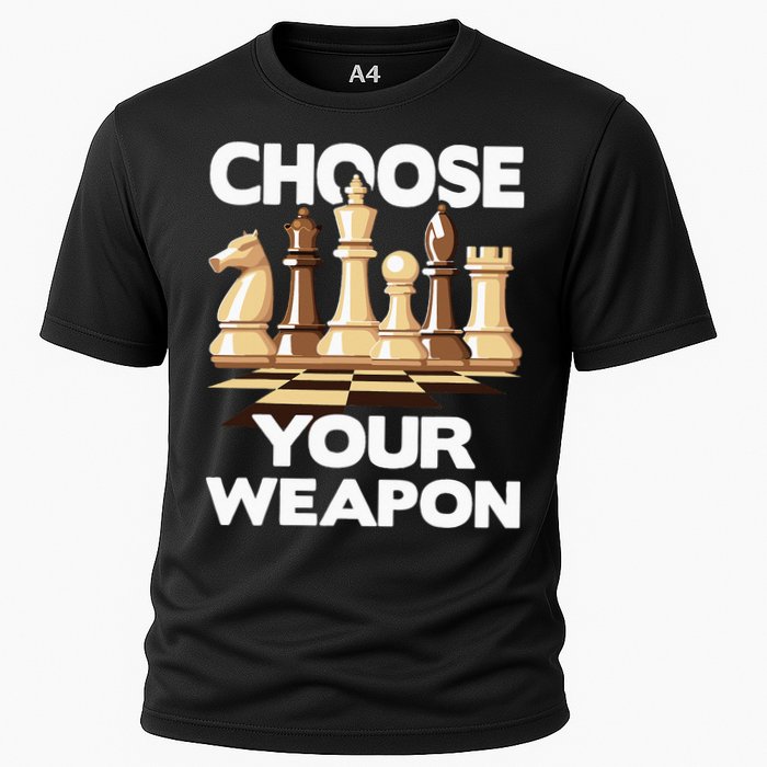 Choose Your Weapon Chess Player Chess Lover Performance Shirt