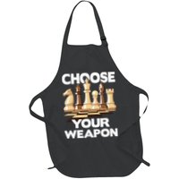 Choose Your Weapon Chess Player Chess Lover Apron