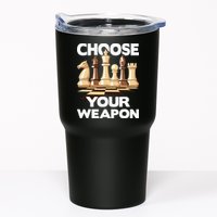 Choose Your Weapon Chess Player Chess Lover Tumbler