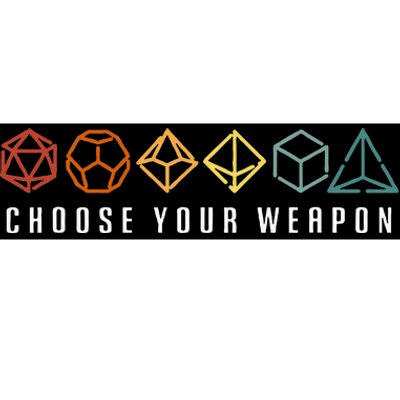 Choose Your Weapon In The Board Game Bumper Sticker