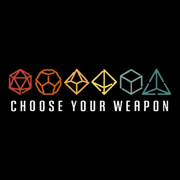 Choose Your Weapon In The Board Game 7-Panel Snapback Hat