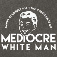 Carry Yourself With The Confidence Of Mediocre White Man Cotton Canvas Backpack