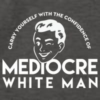 Carry Yourself With The Confidence Of Mediocre White Man Vector Backpack