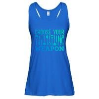 Choose Your Weapon Restaurant Cook Great Gift Ladies Essential Flowy Tank