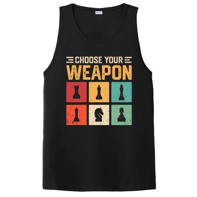 Choose Your Weapon Chess Player Chess Lover PosiCharge Competitor Tank