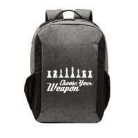 Choose Your Weapon Chess Vector Backpack