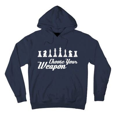 Choose Your Weapon Chess Tall Hoodie