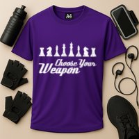 Choose Your Weapon Chess Performance Shirt
