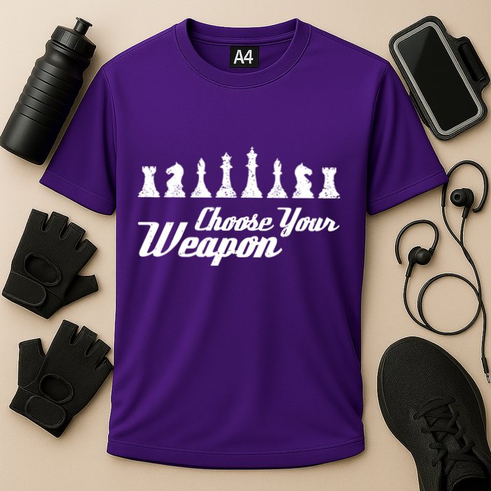 Choose Your Weapon Chess Performance Shirt