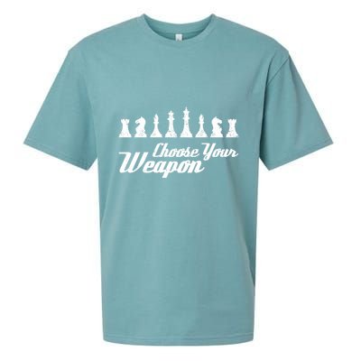 Choose Your Weapon Chess Sueded Cloud Jersey T-Shirt
