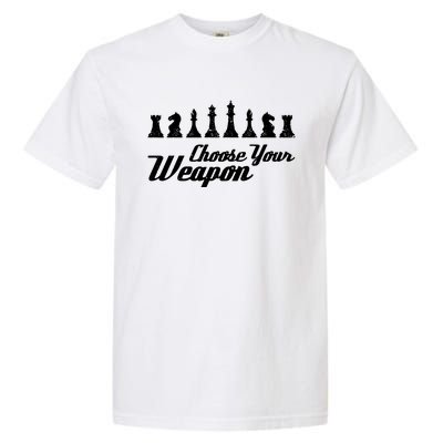 Choose Your Weapon Chess Garment-Dyed Heavyweight T-Shirt