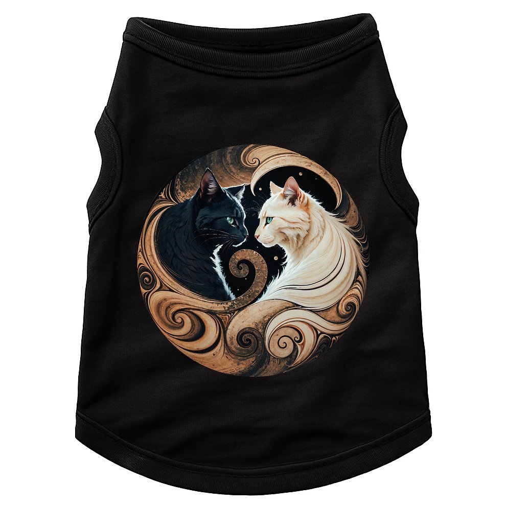 Cats Yin Yang Doggie Tank