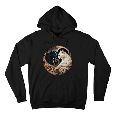 Cats Yin Yang Hoodie