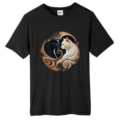 Cats Yin Yang Tall Fusion ChromaSoft Performance T-Shirt