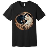 Cats Yin Yang Premium T-Shirt