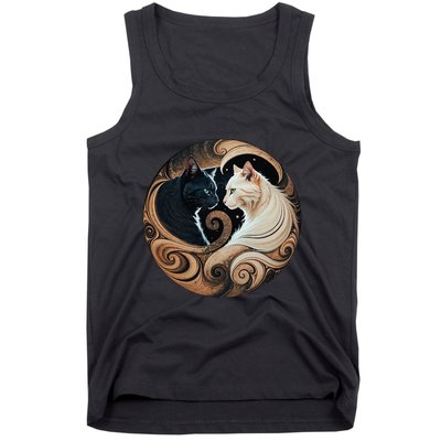 Cats Yin Yang Tank Top