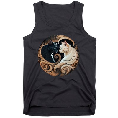 Cats Yin Yang Tank Top