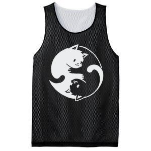 Chinese Yin Yang Cat Symbol funny animal Mesh Reversible Basketball Jersey Tank