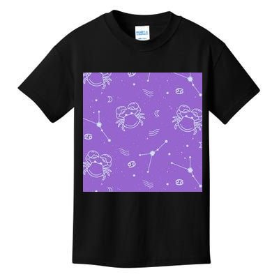 Cancer Zodiac Astrology Kids T-Shirt