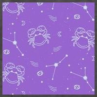 Cancer Zodiac Astrology Vector Backpack