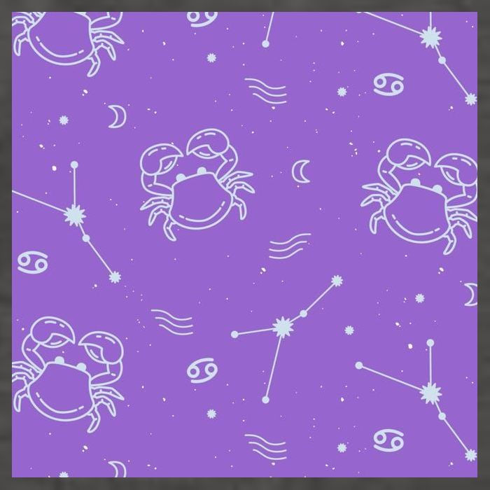 Cancer Zodiac Astrology Vector Backpack