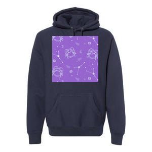 Cancer Zodiac Astrology Premium Hoodie