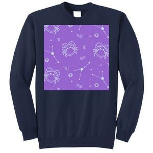 Cancer Zodiac Astrology Tall Sweatshirt