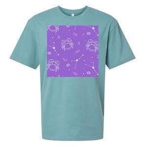 Cancer Zodiac Astrology Sueded Cloud Jersey T-Shirt