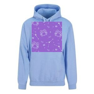 Cancer Zodiac Astrology Unisex Surf Hoodie