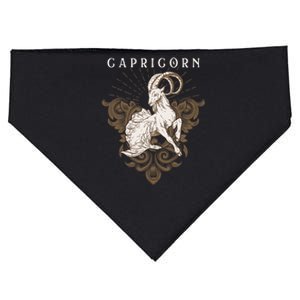 Capricorn Zodiac Astrology Horoscope Birthday Sun Sign USA-Made Doggie Bandana