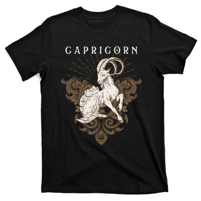 Capricorn Zodiac Astrology Horoscope Birthday Sun Sign T-Shirt