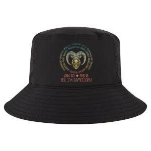 Capricorn Zodiac Astrology Horoscope Birthday Sun Sign Cool Comfort Performance Bucket Hat