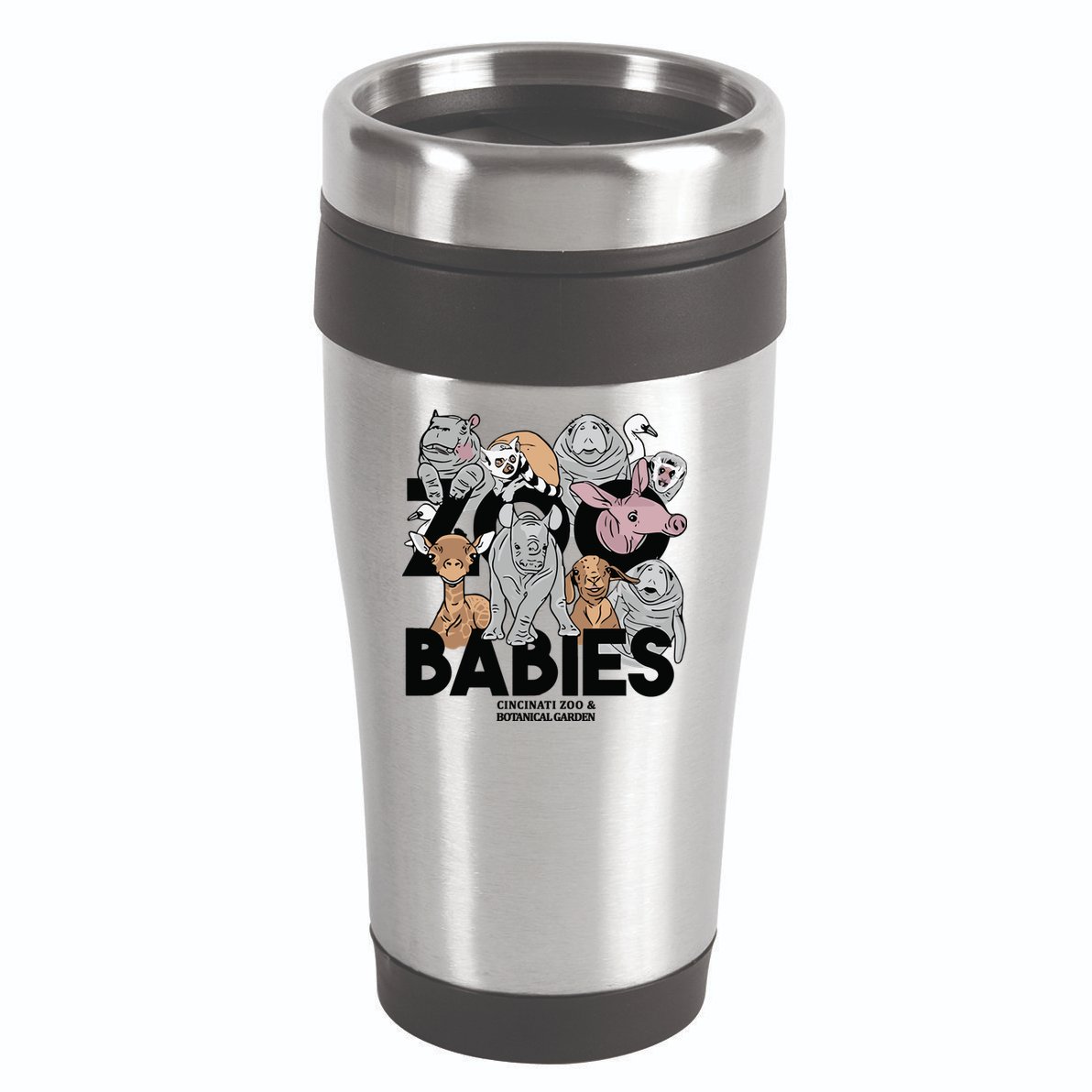Cincinnati Zoo Babies 16oz Travel Tumbler