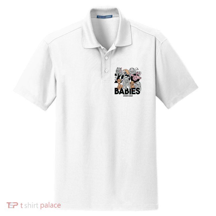 Cincinnati Zoo Babies Dry Zone Grid Polo