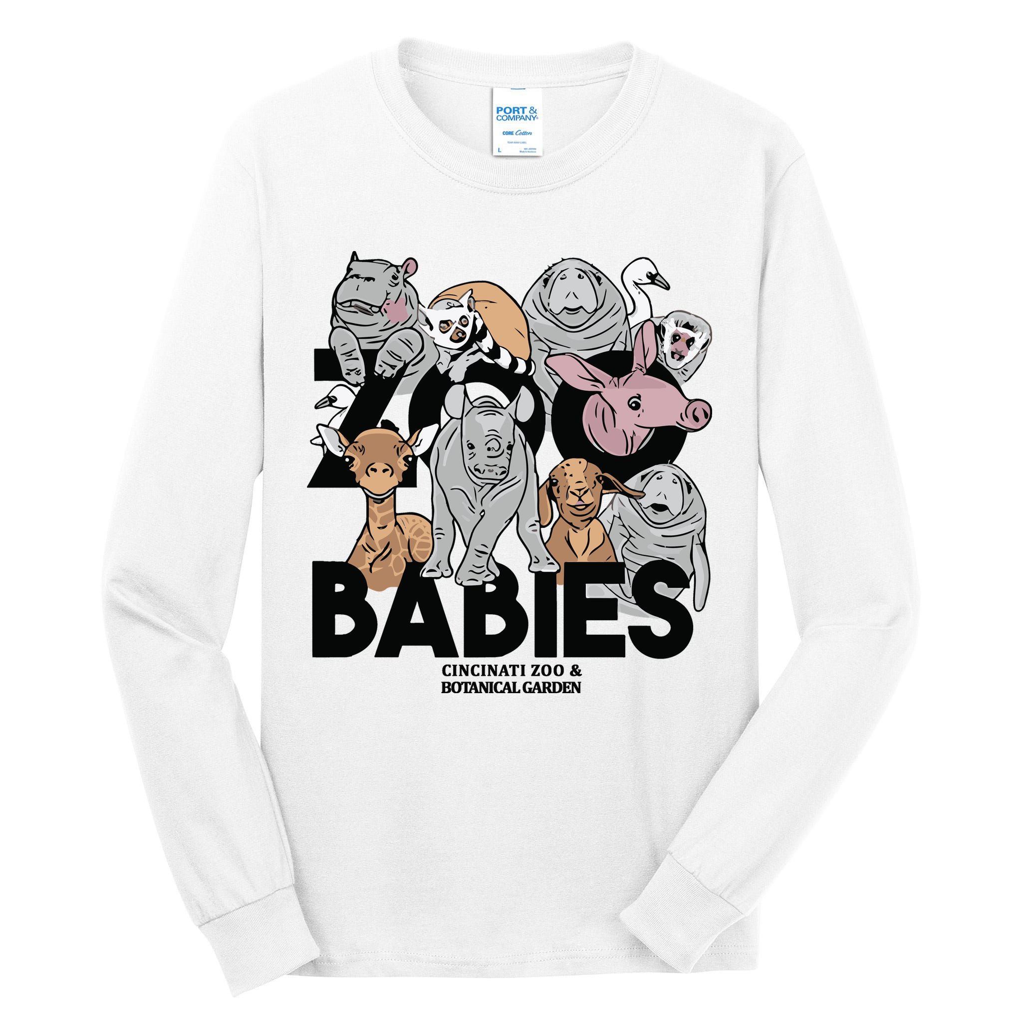 Cincinnati Zoo Babies Tall Long Sleeve T-Shirt