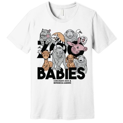 Cincinnati Zoo Babies Premium T-Shirt