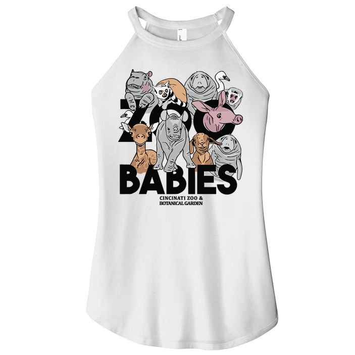 Cincinnati Zoo Babies Women's Perfect Tri Rocker Tank