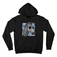 Cool Zebra Birthday Party Gifts Cute Zebra Lovers Hoodie