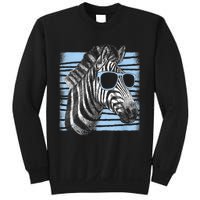 Cool Zebra Birthday Party Gifts Cute Zebra Lovers Sweatshirt