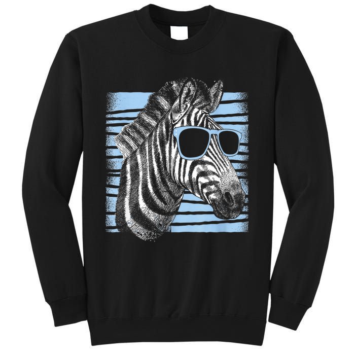 Cool Zebra Birthday Party Gifts Cute Zebra Lovers Sweatshirt